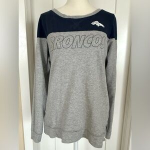 Nike NFL Team Apparel Denver Broncos Crewneck Sweatshirt Small